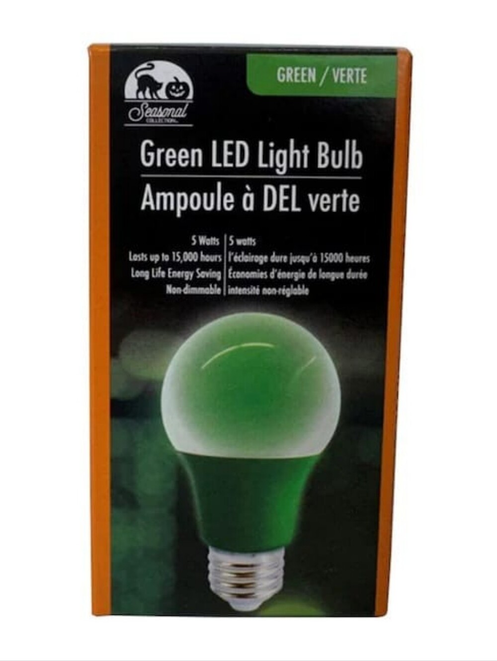 SENSO Black UV LED Light Bulb - 5W (Purple, Orange, Green, Red)- Choose 1 - Picture 6 of 11